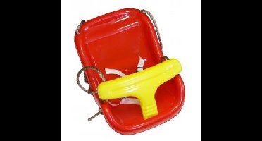 Baby schommelzitje kunststof rood